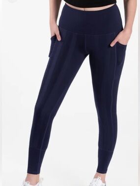 Sweetflexx navy resistance band leggings
